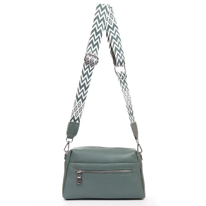 Сумка Женская Классическая кожа ALEX RAI 99122 blue green