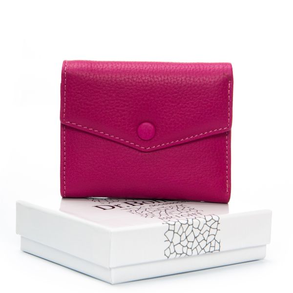 Кошелек Bright Женский кожа DR. BOND WS-20 plum-red