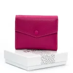 Кошелек Bright Женский кожа DR. BOND WS-20 plum-red