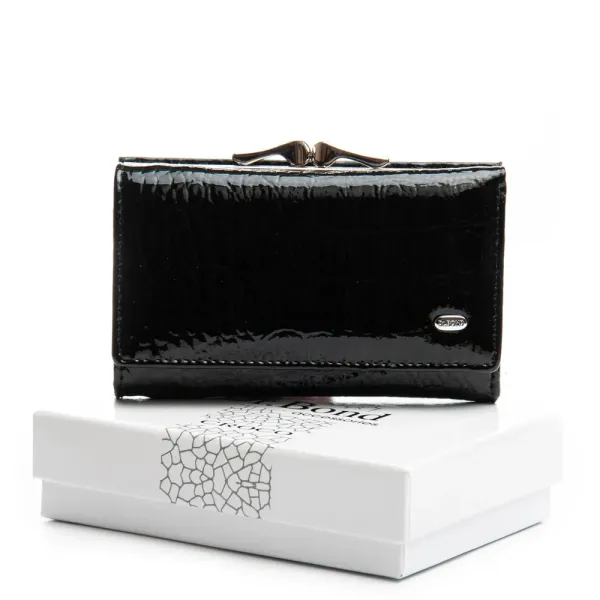 Кошелек PE Женский кожа DR. BOND PEW214 black