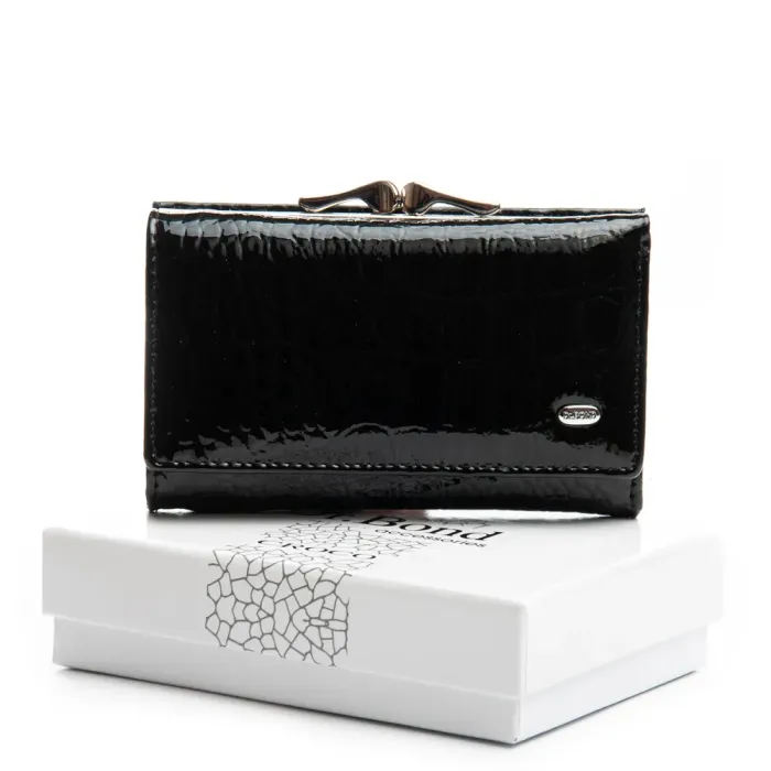Кошелек PE Женский кожа DR. BOND PEW214 black