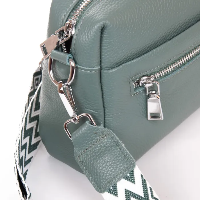 Сумка Женская Классическая кожа ALEX RAI 99122 blue green