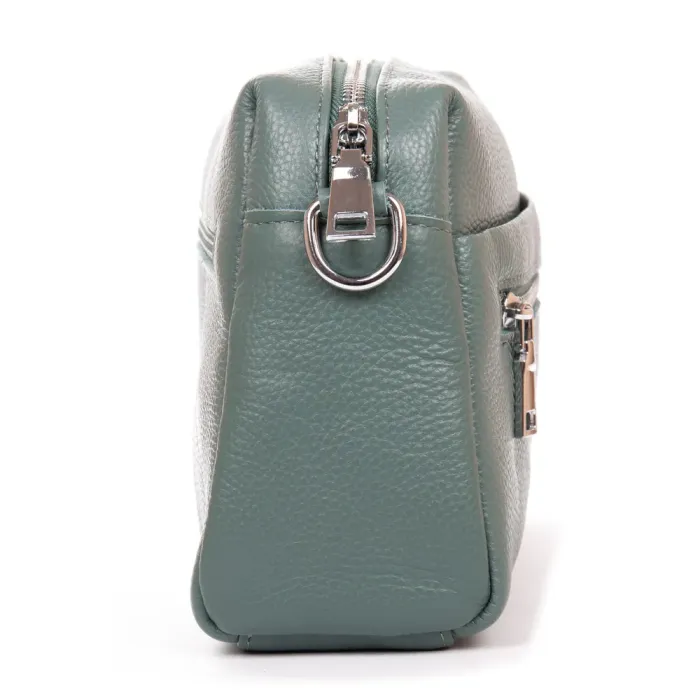 Сумка Женская Классическая кожа ALEX RAI 99122 blue green