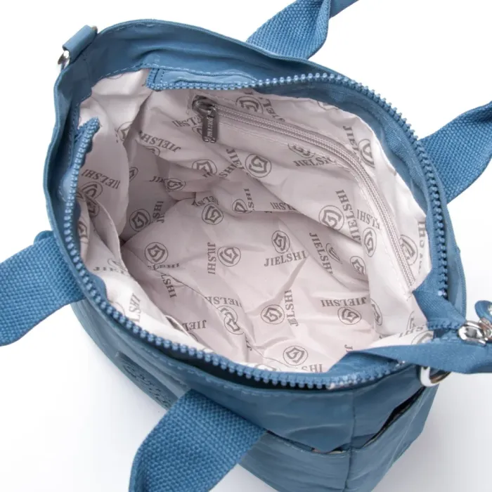 Сумка Женская Текстиль полиамид Jielshi V9006 blue