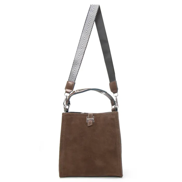 Сумка Женская Классическая замш ALEX RAI 9701-1 khaki