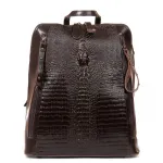 Сумка Женская Рюкзак кожа ALEX RAI 8629 brown