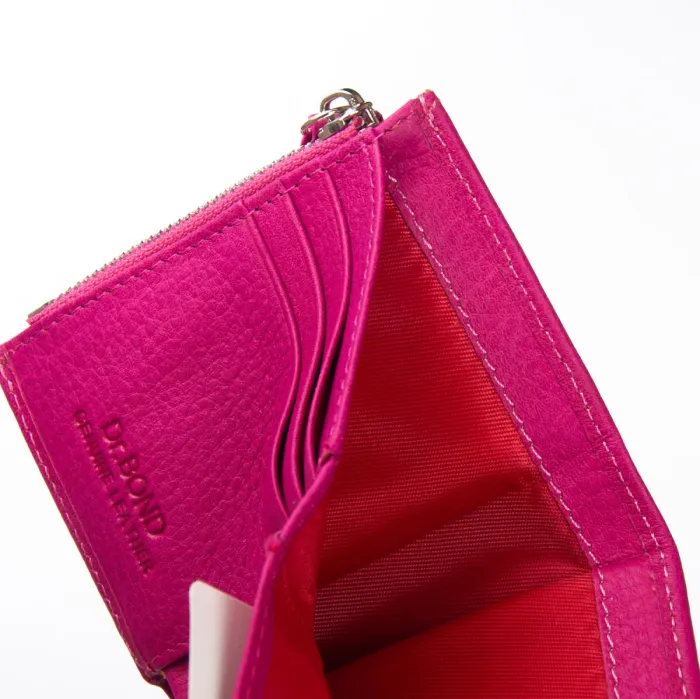 Кошелек Bright Женский кожа DR. BOND WS-20 plum-red