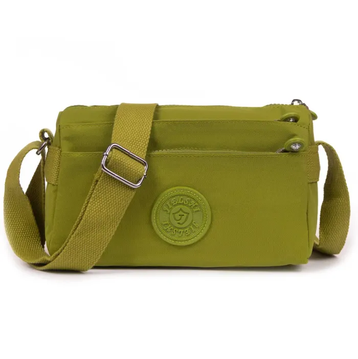 Сумка Женская Текстиль полиамид Jielshi 1653 pea green