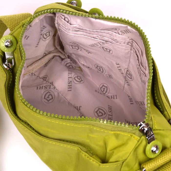 Сумка Женская Текстиль полиамид Jielshi 1653 pea green
