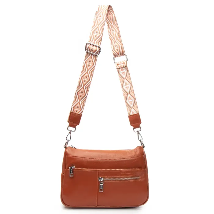 Сумка Женская Классическая кожа ALEX RAI 2041-9 camel