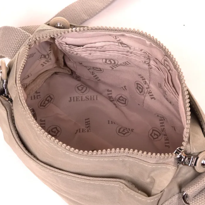 Сумка Женская Текстиль полиамид Jielshi 1653 beige