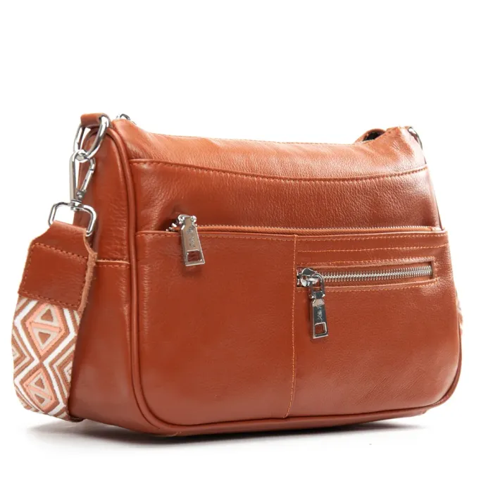 Сумка Женская Классическая кожа ALEX RAI 2041-9 camel