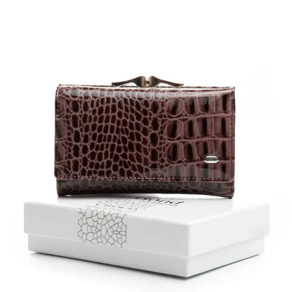 Кошелек PE Женский кожа DR. BOND PEW214 brown