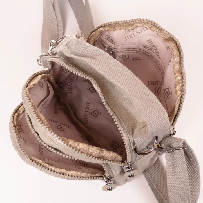 Сумка Женская Текстиль полиамид Jielshi 9919 beige