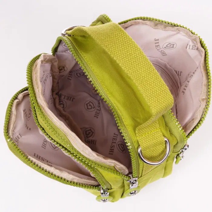Сумка Женская Текстиль полиамид Jielshi 9919 pea green