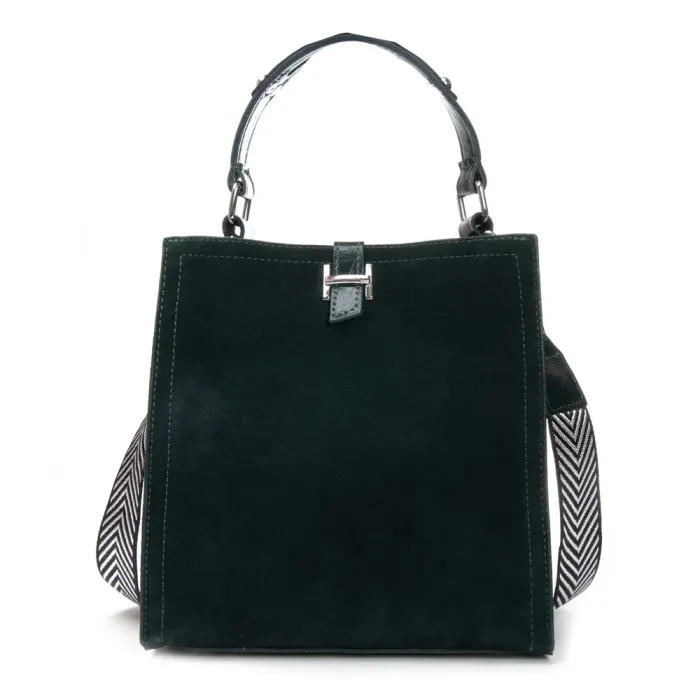Сумка Женская Классическая замш ALEX RAI 9701-1 green