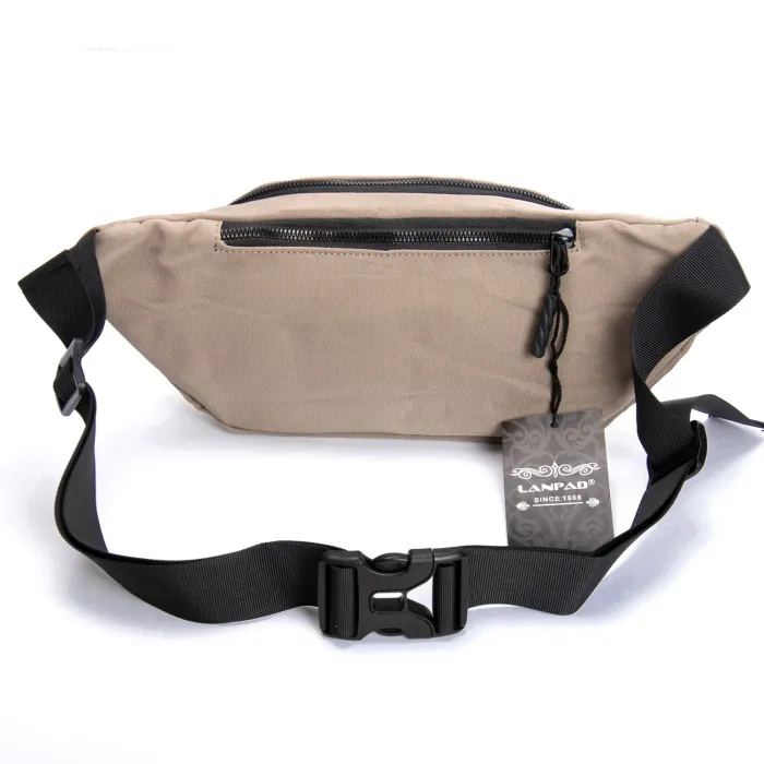 Сумка Мужская На пояс нейлон Lanpad 61057 khaki