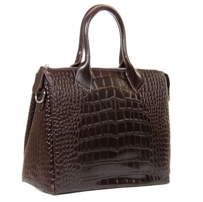 Сумка Женская Классическая кожа ALEX RAI 1560-1 brown