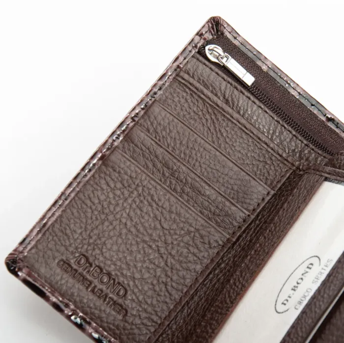 Кошелек PE Женский кожа DR. BOND PEW214 brown