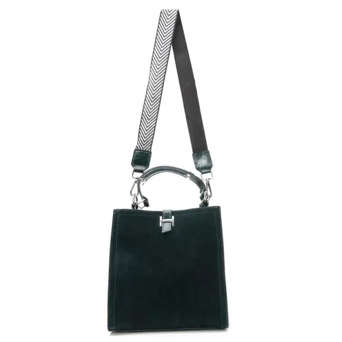 Сумка Женская Классическая замш ALEX RAI 9701-1 green