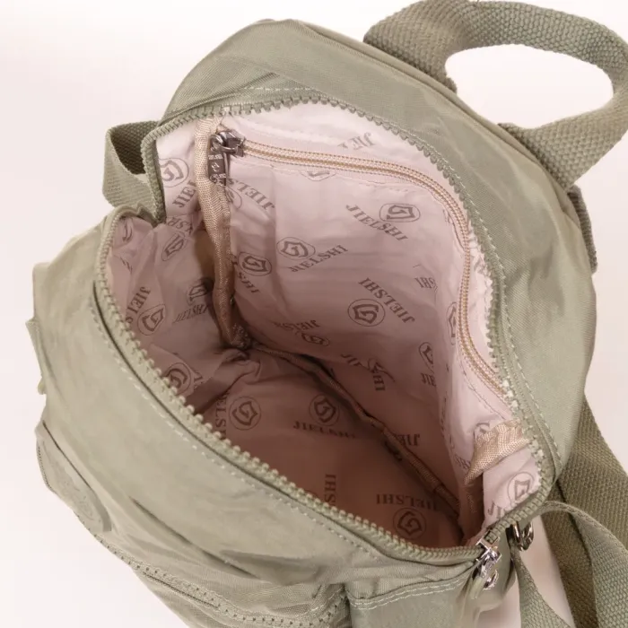 Сумка Женская Текстиль полиамид Jielshi 7701 d.green