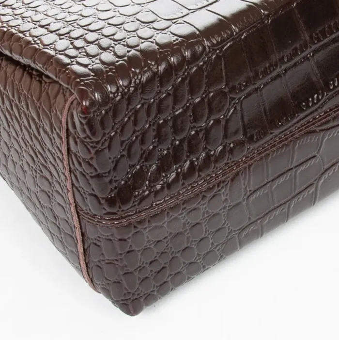 Сумка Женская Классическая кожа ALEX RAI 1560-1 brown