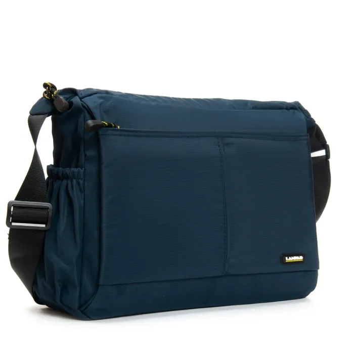 Сумка Мужская На Плечо нейлон Lanpad 8652 blue почтальон