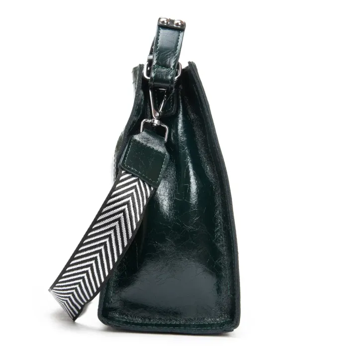 Сумка Женская Классическая замш ALEX RAI 9701-1 green