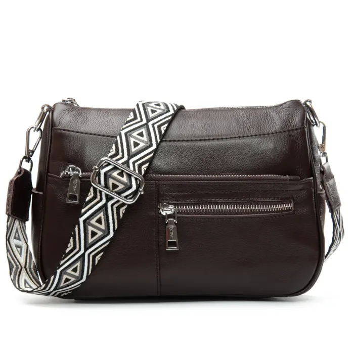 Сумка Женская Классическая кожа ALEX RAI 2041-9 brown