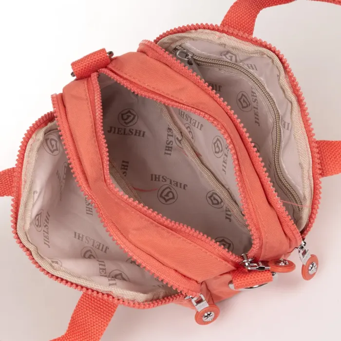 Сумка Женская Текстиль полиамид Jielshi B122 orange