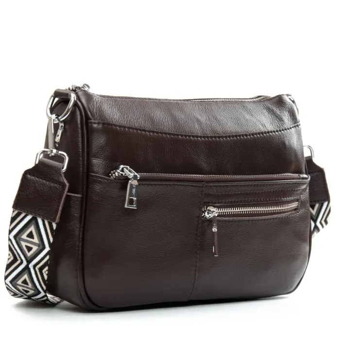 Сумка Женская Классическая кожа ALEX RAI 2041-9 brown