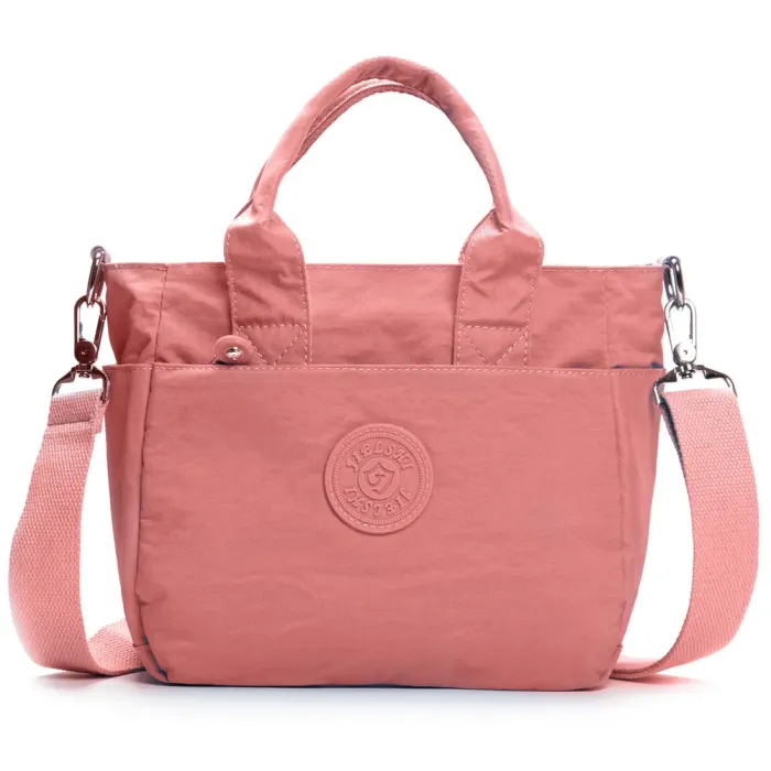 Сумка Женская Текстиль полиамид Jielshi V9006 pink