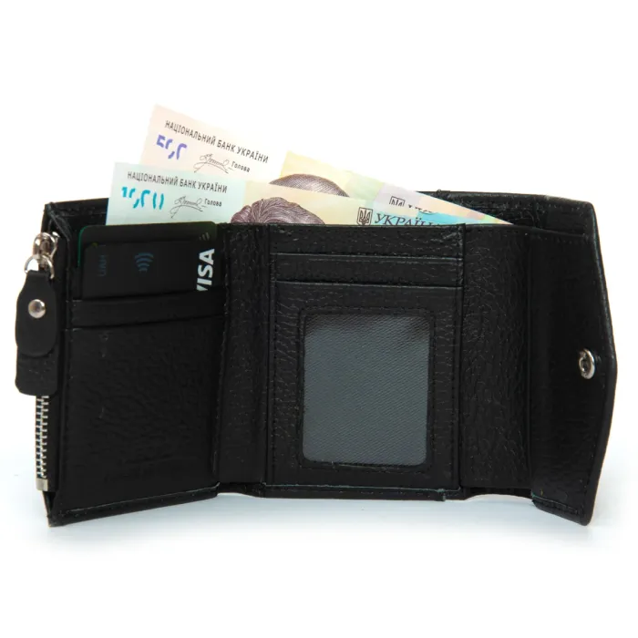 Кошелек Bright Женский кожа DR. BOND WS-20 black