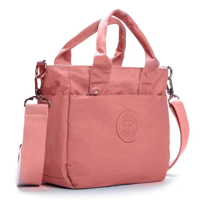 Сумка Женская Текстиль полиамид Jielshi V9006 pink