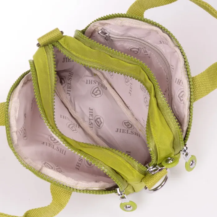 Сумка Женская Текстиль полиамид Jielshi B122 pea green