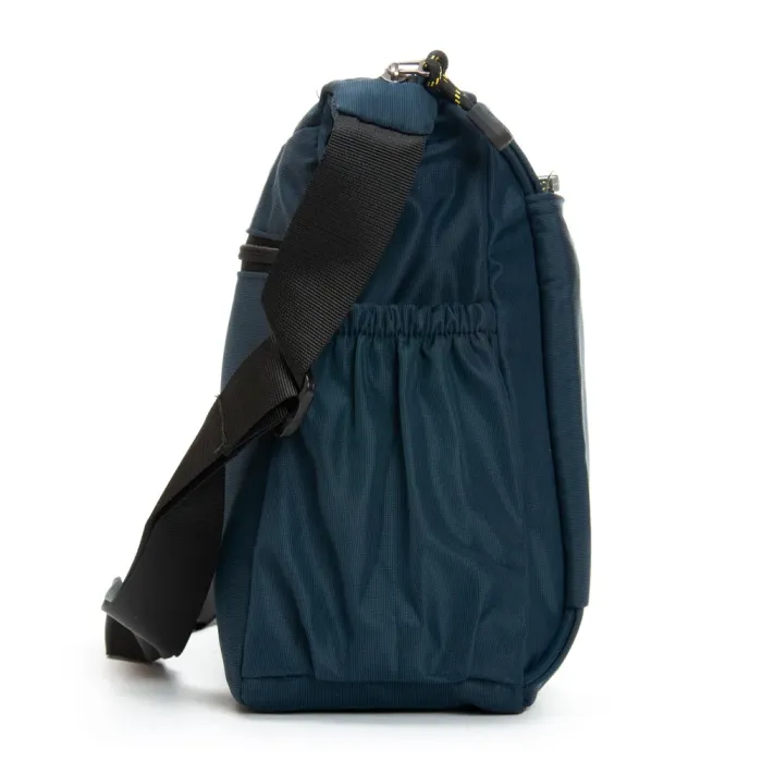 Сумка Мужская На Плечо нейлон Lanpad 8652 blue почтальон