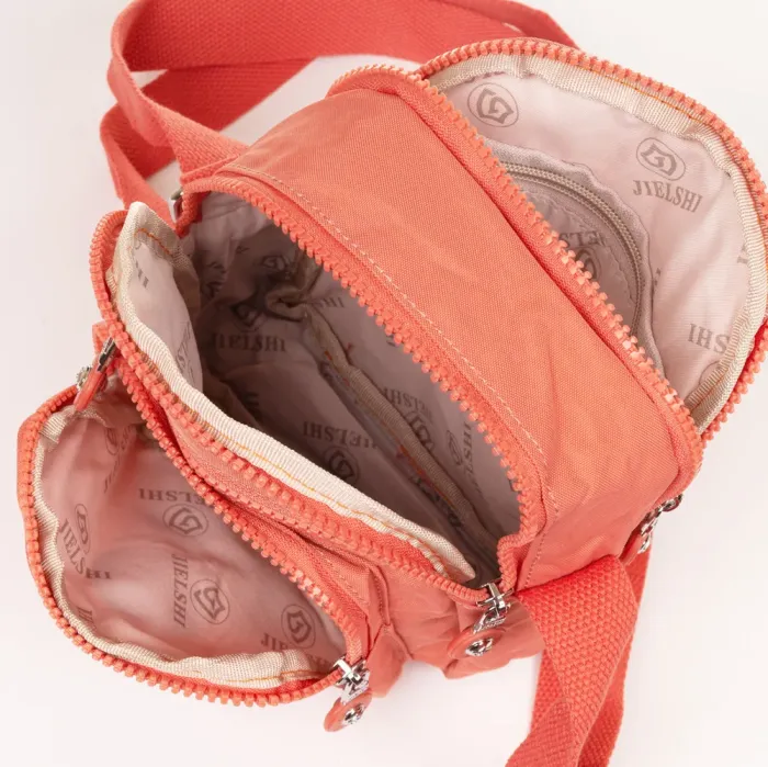 Сумка Женская Текстиль полиамид Jielshi C23 orange