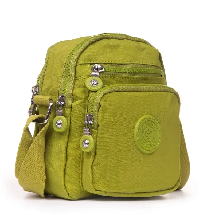 Сумка Женская Текстиль полиамид Jielshi C23 pea green