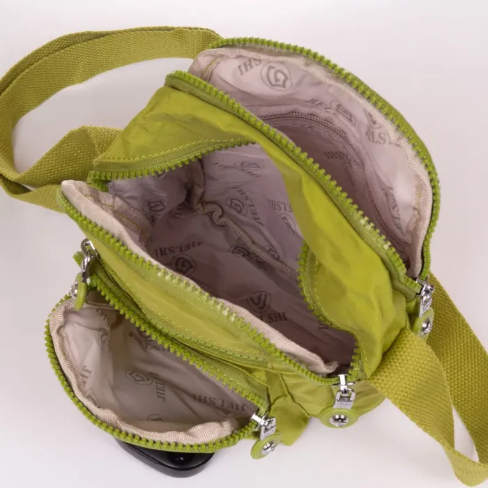 Сумка Женская Текстиль полиамид Jielshi C23 pea green