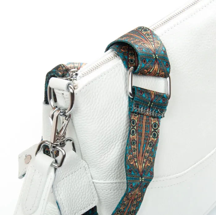 Сумка Женская Классическая кожа ALEX RAI 99120 white