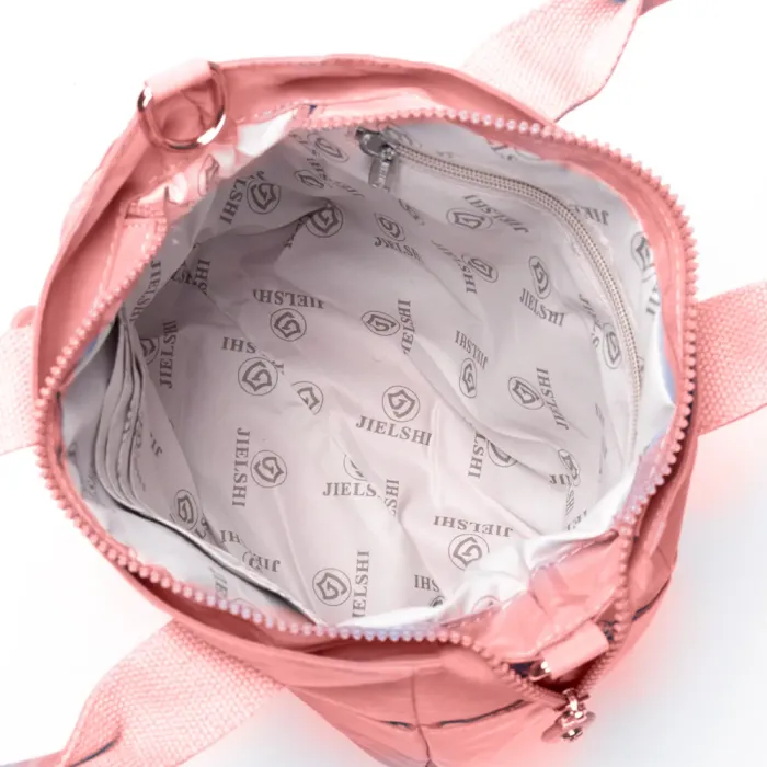 Сумка Женская Текстиль полиамид Jielshi V9006 pink