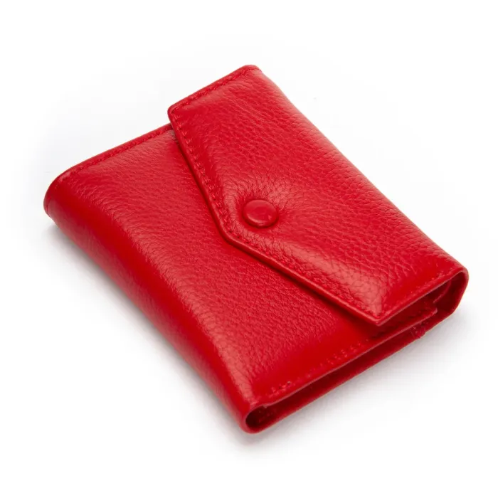 Кошелек Bright Женский кожа DR. BOND WS-20 red