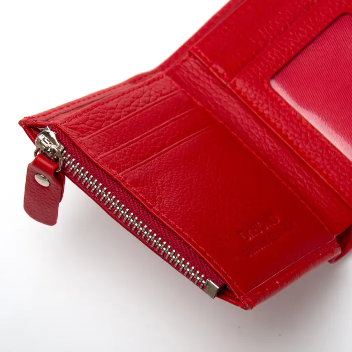 Кошелек Bright Женский кожа DR. BOND WS-20 red