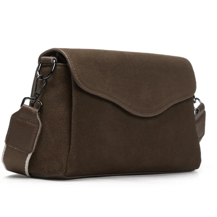 Сумка Женская Классическая замш ALEX RAI 99118 khaki