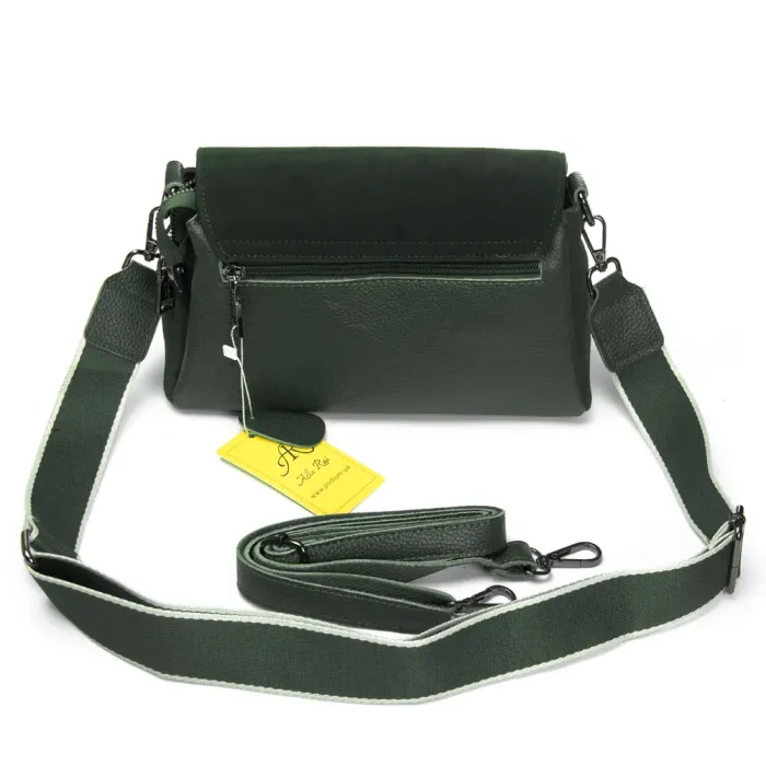 Сумка Женская Классическая замш ALEX RAI 99118 green