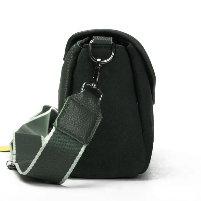 Сумка Женская Классическая замш ALEX RAI 99118 green