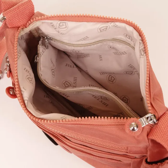 Сумка Женская Текстиль полиамид Jielshi B152 pink