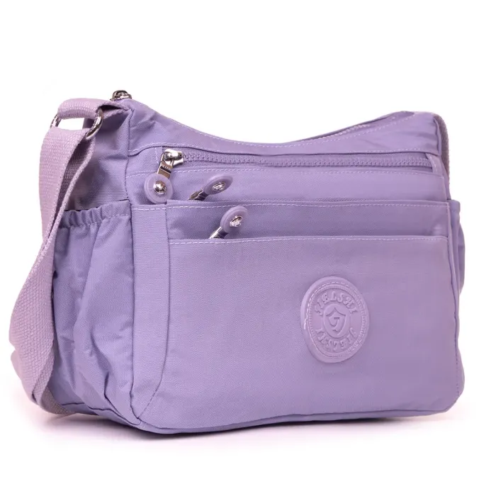 Сумка Женская Текстиль полиамид Jielshi B152 l.purple