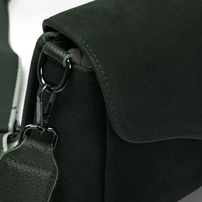 Сумка Женская Классическая замш ALEX RAI 99118 green