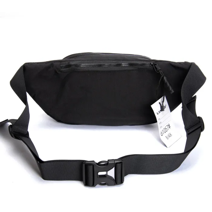 Сумка Мужская На пояс нейлон Lanpad 61057 black